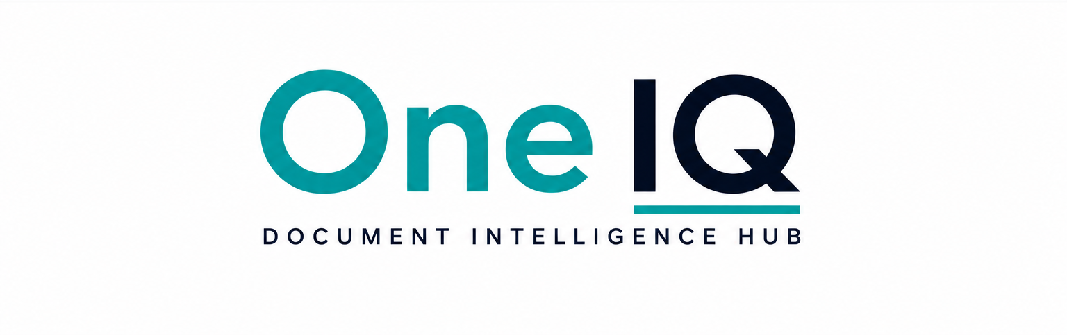 OneIQ — Document Intelligence Hub